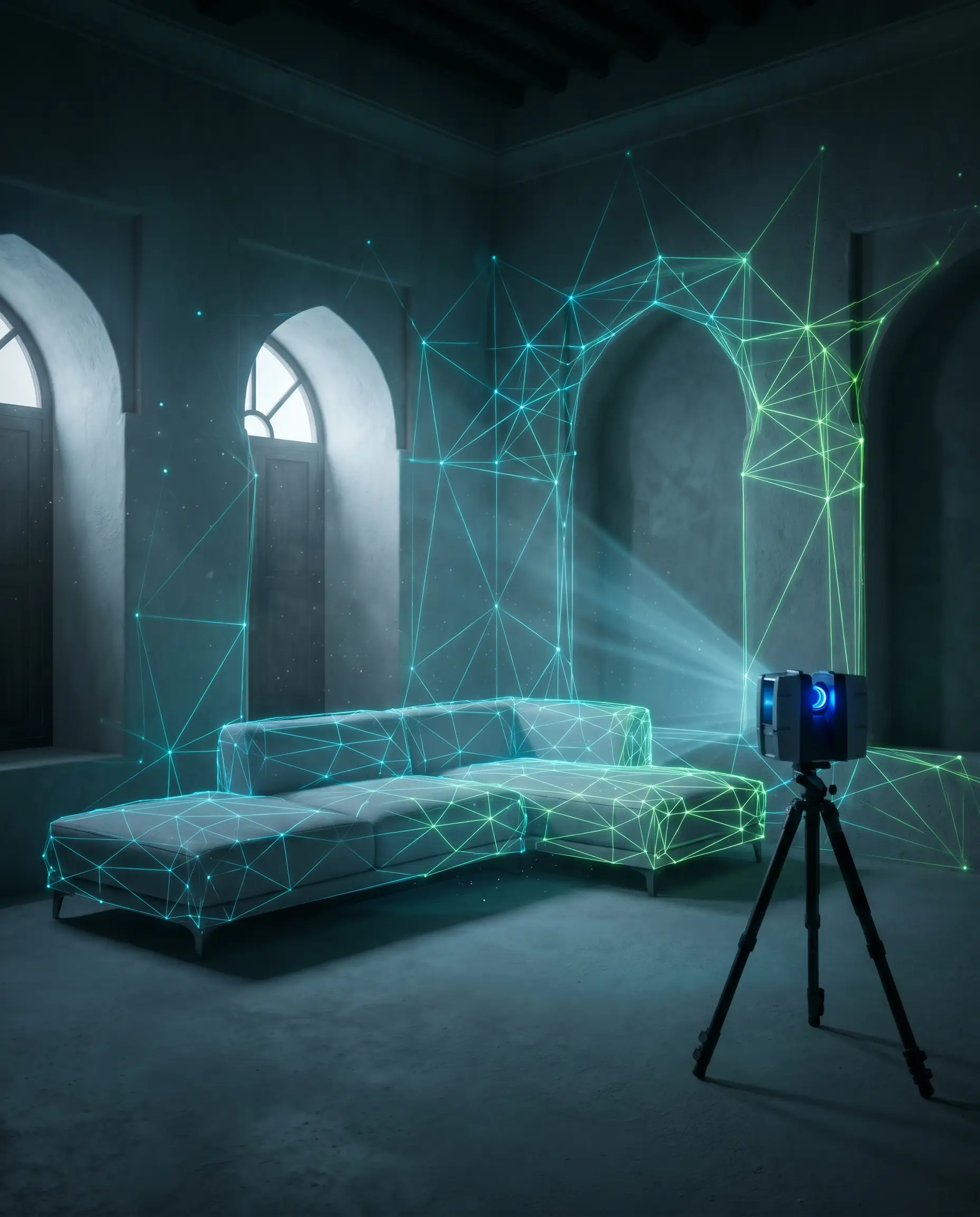 Scan your room with your phone.