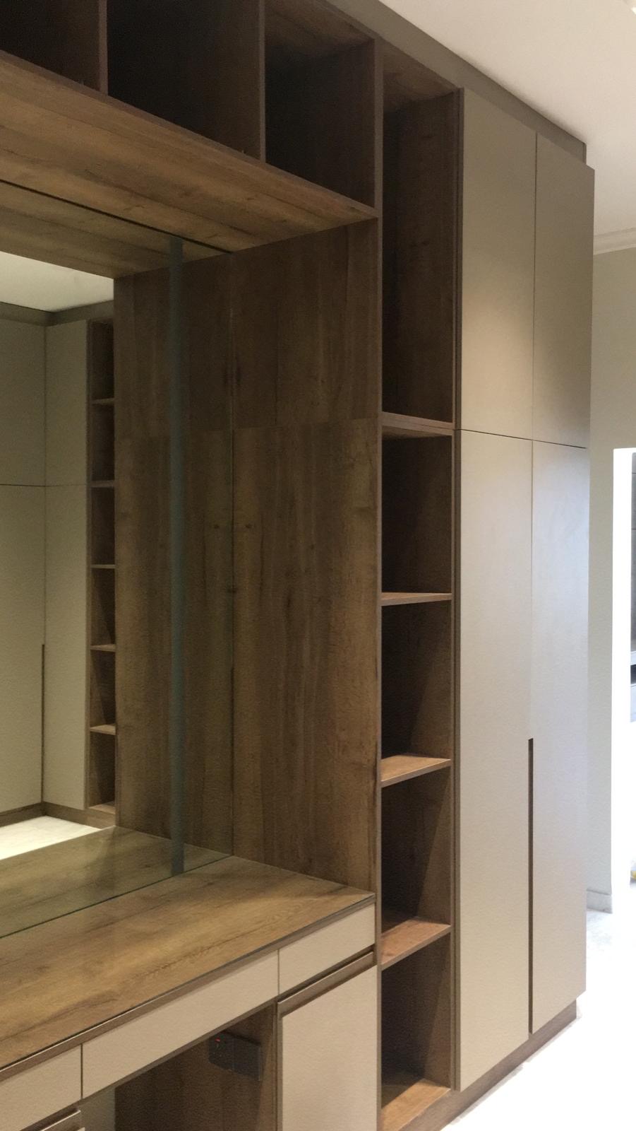 Walnut + brass